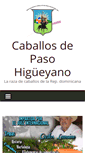Mobile Screenshot of pasohigueyano.com